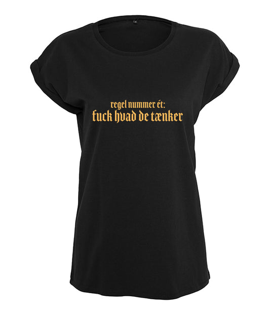 Regel Nummer Èt, Kvinde T-shirt