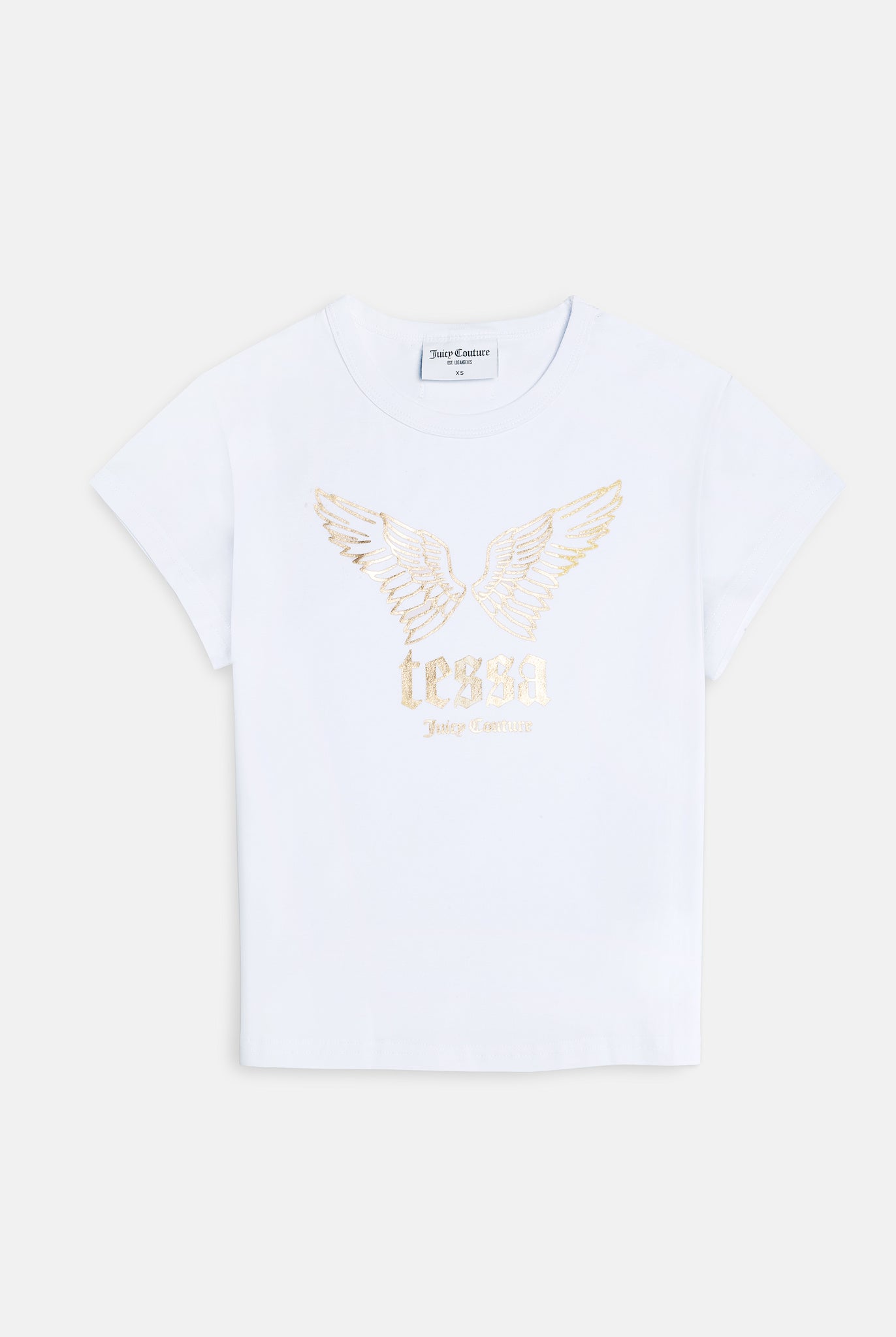JUICY X TESSA CAPPED BABY SLEEVE TSHIRT