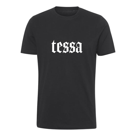 Tessa logo tee black